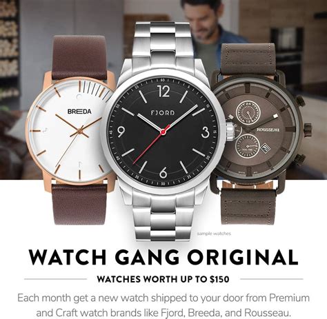 monthly luxury watch subscription.